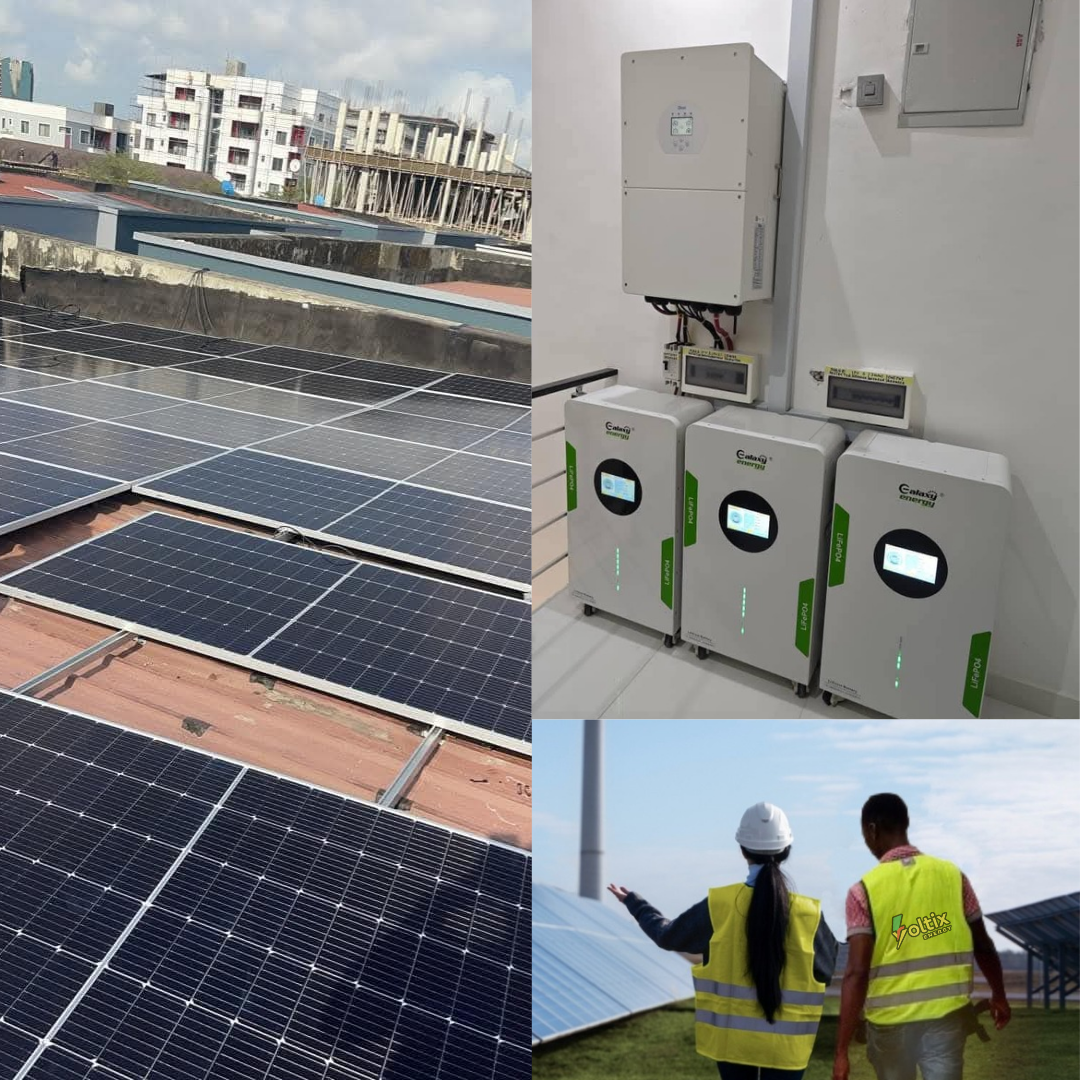 solar power installation